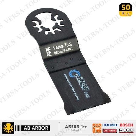 Versa Tool 35mm Bi-Metal Multi-Tool Saw Blades, PK 50 AB50B